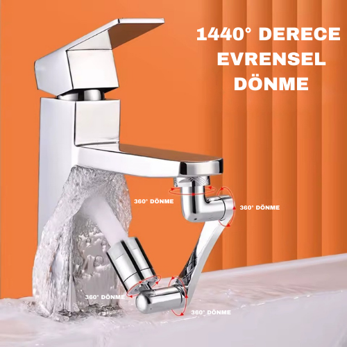 1440 DERECE AYARLANABİLİR MUSLUK BAŞLIK