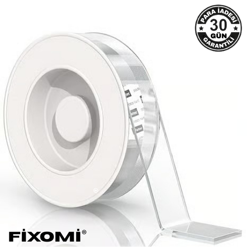 Şeffaf ve Dayanıklı Çift Taraflı Nano Bant